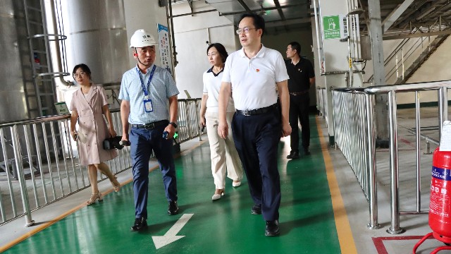 湖南省科技厅副厅长鲁先华一行莅临中国银河集团
调研指导